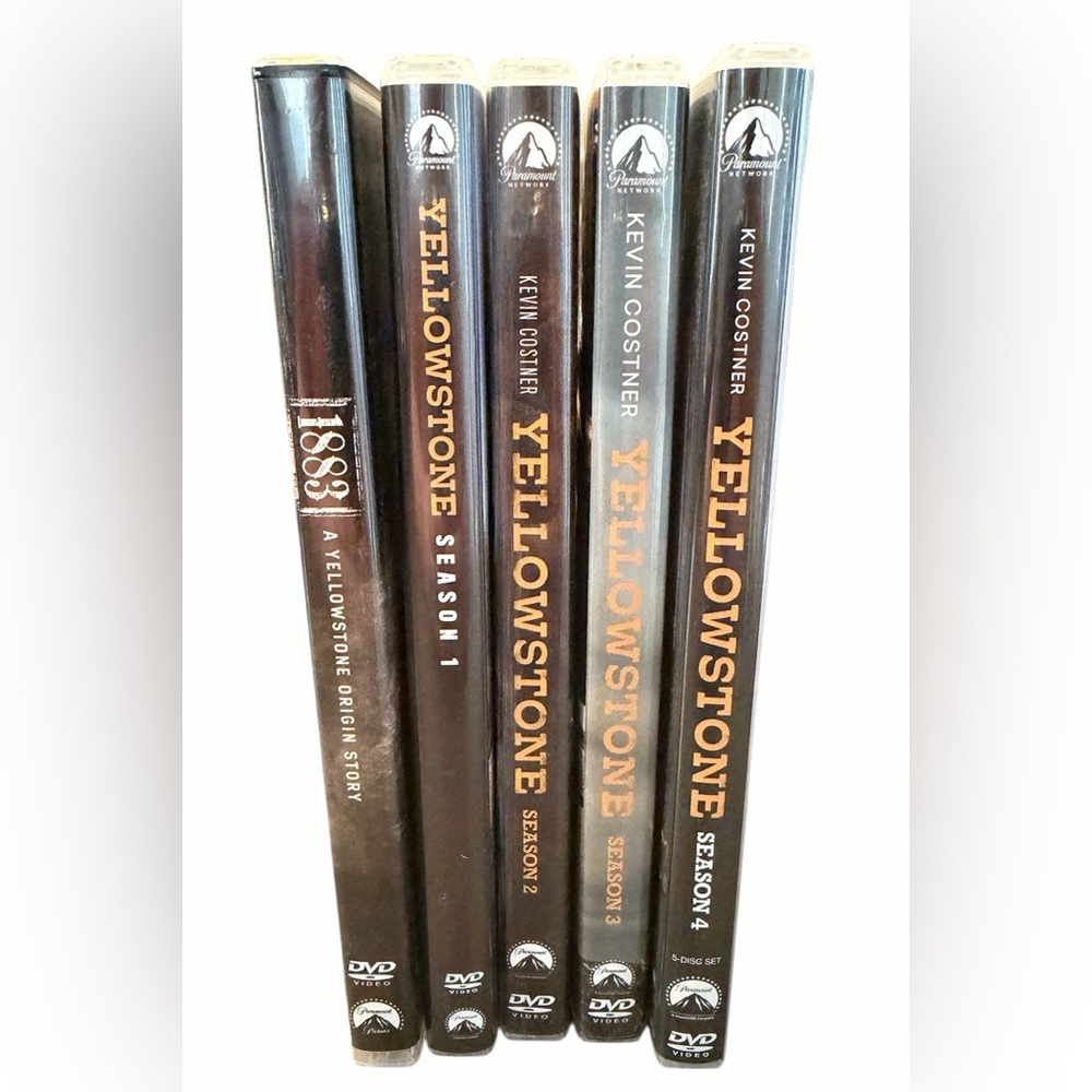 Yellowstone Series Seasons 1-4 and 1883 Origin Story DVD Set Dutton Ranch New
